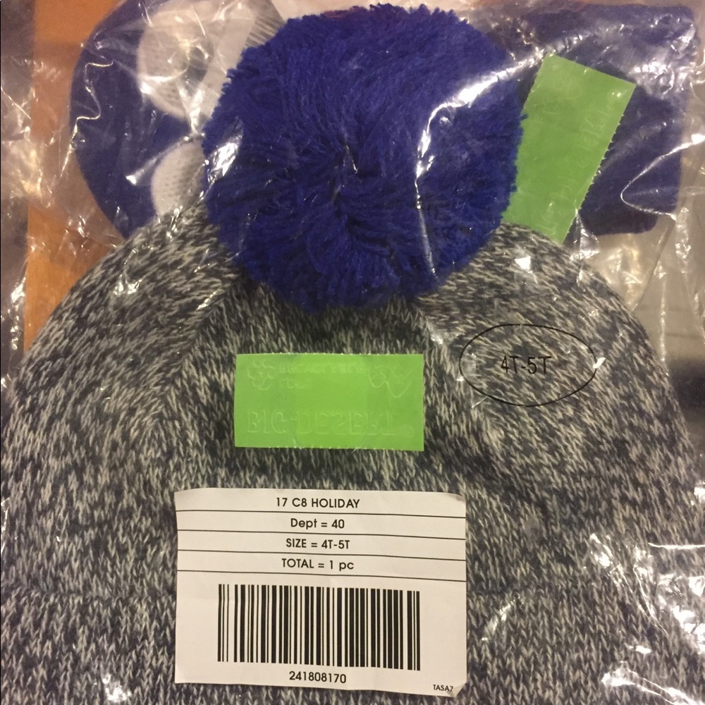 Crazy 8 hat & glove set